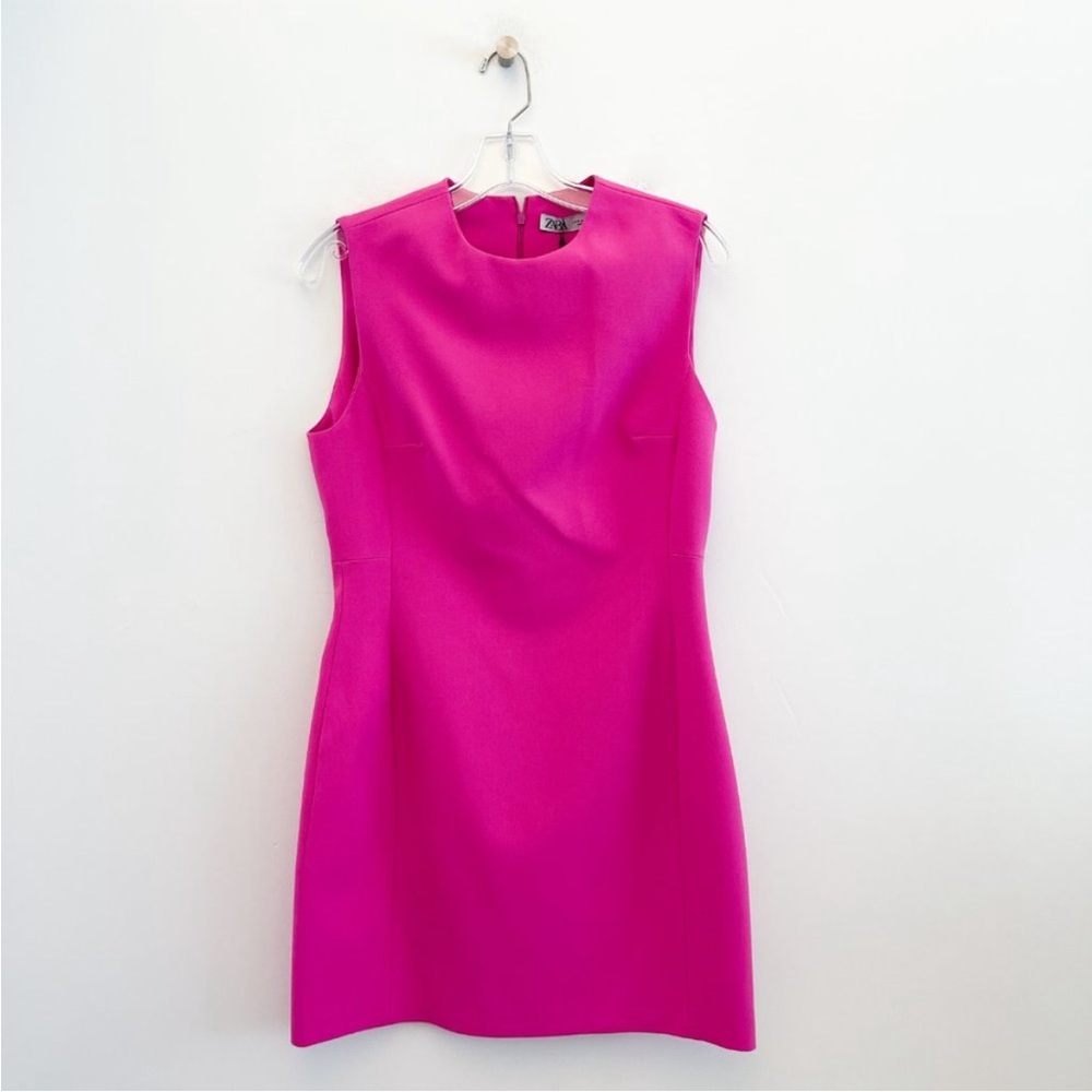 Zara Short Dress Mini Pink Magenta